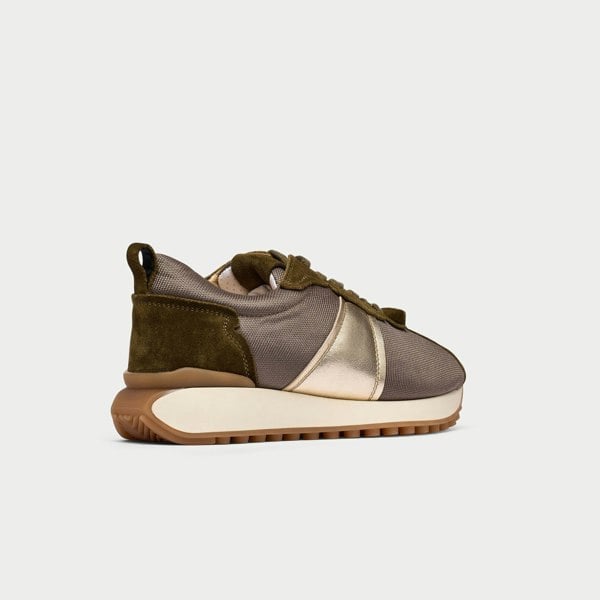 Cosmos khaki trainer side view