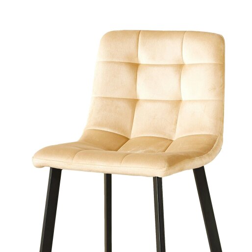 Outdoor Living Erica Plush Velvet Comfort Bar Stools - Set of 4