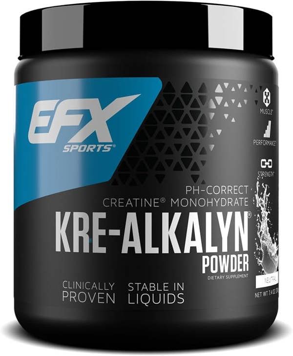 EFX Sports Kre-Alkalyn Powder, Unflavored - 210g