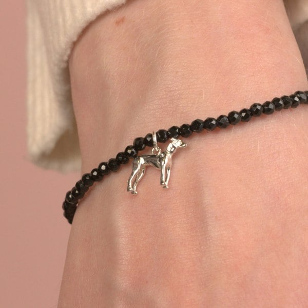 Mylee London Greyhound Crystal Bracelet - Personalised