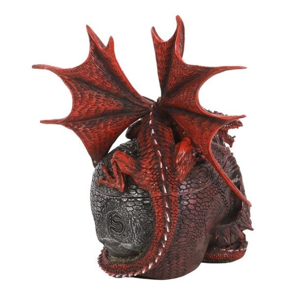 Serano Serpent Infection Lidded Skull Ornament by Spiral Direct