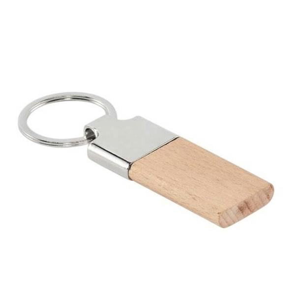MidOcean Llaving Rubber Keyring - Wood - 