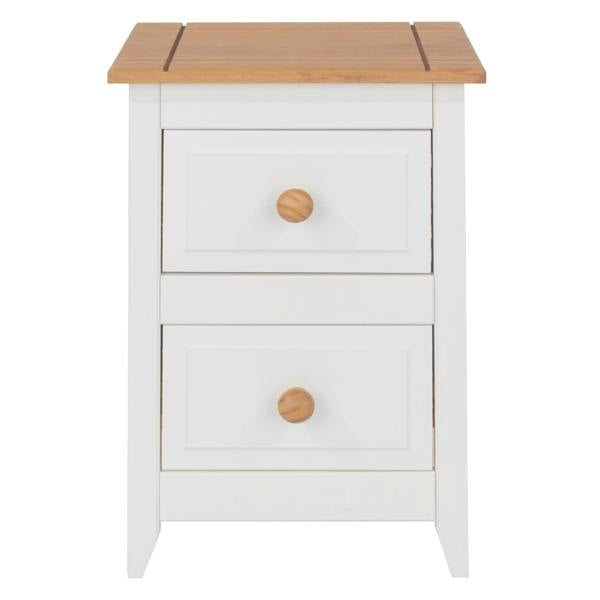 Core Products Capri 2-Drawer Petite Bedside Cabinet