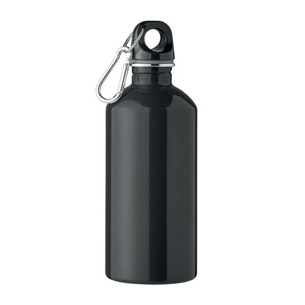 MidOcean Remid Moss Single Wall 500ml Water Bottle - Black - 