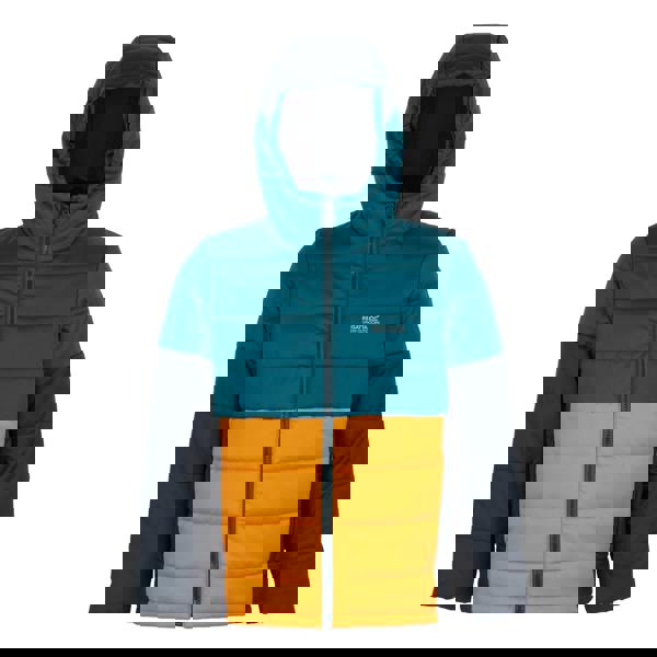 Regatta Childrens/Kids Lofthouse VIII Insulated Jacket - Moroccan Blue/Fox - 