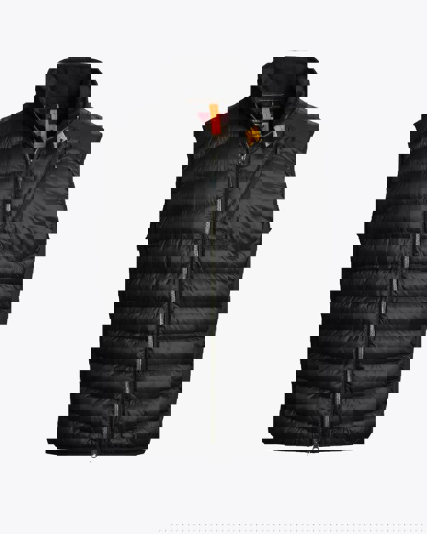 Parajumpers Zavier Mens Fleece/Nylon Gilet - Black 541