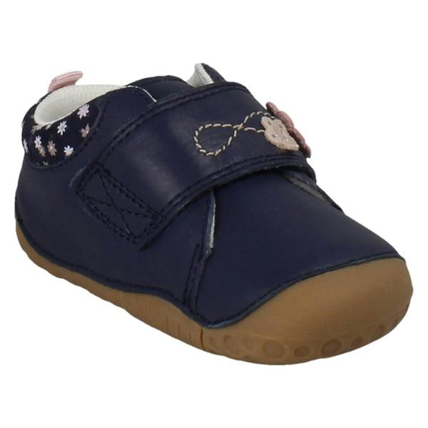 Start-rite Girls Startrite Floral Detail Pre-Walker Shoes Lila