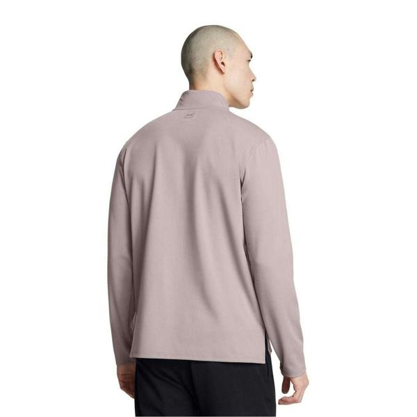 Under Armour Mens Meridian Quarter Zip Sweatshirt - Grey - 