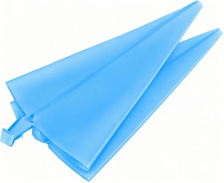 ATEK Reusable Silicone Piping Bag Cake Icing Decorating Pastry Bag Blue