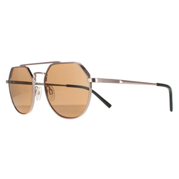 Serengeti Sunglasses Shelby SS533001 Light Rose Gold Saturn Polarized Drivers