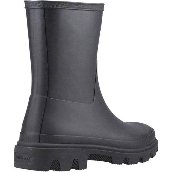 Hunter Downpour Short Boot Rubber Men's Hunter Wellington Boots - Navy