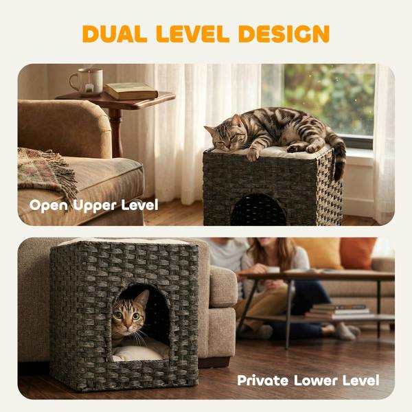 Rattan Cat House