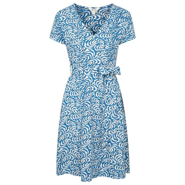 Mountain Warehouse Womens/Ladies Santorini UV Jersey Wrap Dress - Bright Blue