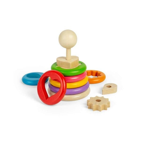 Bigjigs Toys Secret Shape Stacker