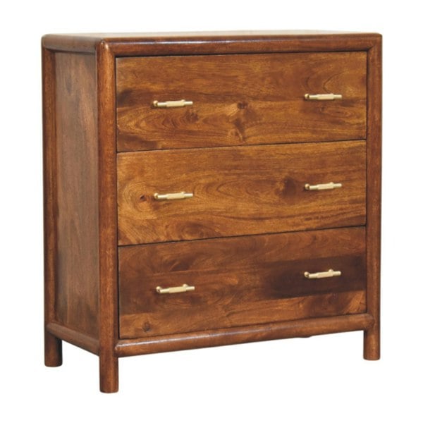 Artisan Furniture Solid Wood Regency 3-Drawer Chest