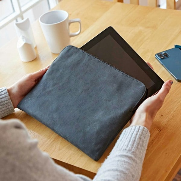 Paper High Buffalo Leather Tablet Case