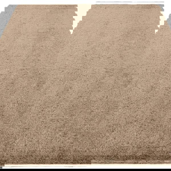 Asiatic Opulence Shaggy Taupe Rug