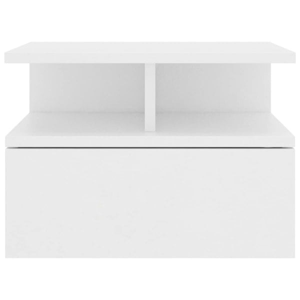 Berkfield Floating Nightstand White 40x31x27 cm Engineered Wood