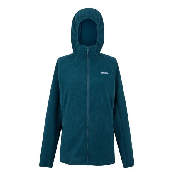 Regatta Womens Elinn Hooded Fleece Jacket - Moroccan Blue