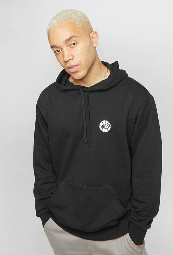 New Balance Hoops Fundamental Hoodie - Black