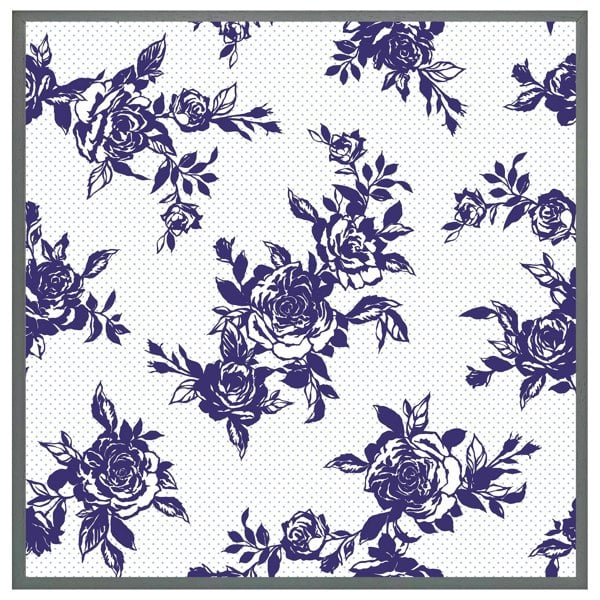 Benjamin Tate Design Roses print on polka dots (picture Frame)