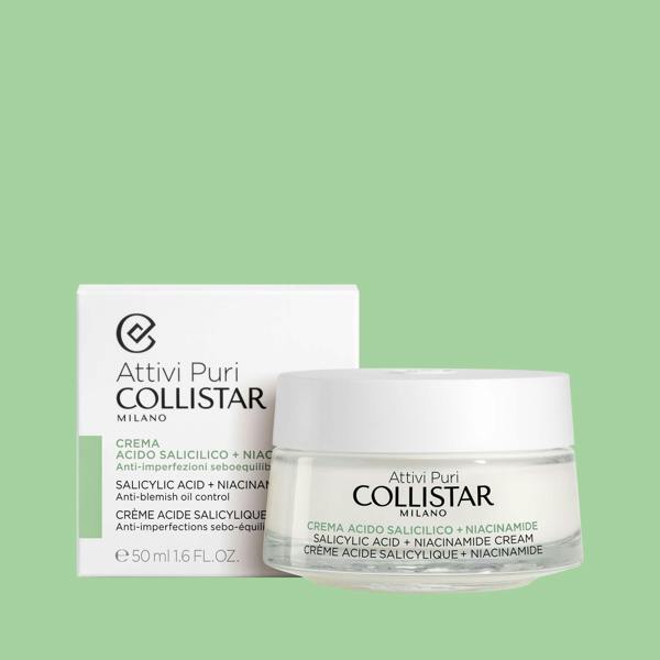 Collistar Face Attivi Puri Salicylic Acid + Niacinamide Cream 50ml - Additional 2