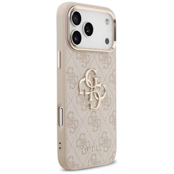 Guess Big 4G Classic Logo Case for iPhone 17 Pro Max 6.9" Rose Gold - GUHCP17X4GMGCPI