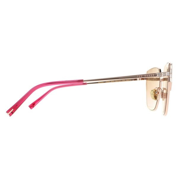 Ted Baker Sunglasses TB1618 Jazmin 403 Rose Gold Brown Gradient