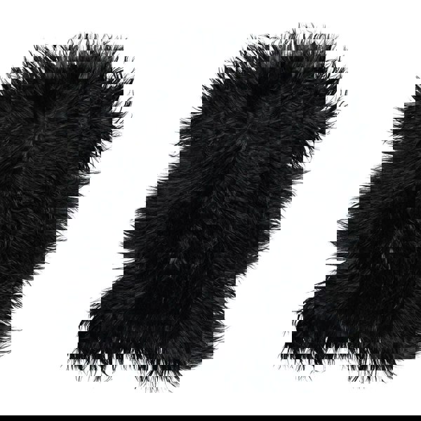 Mongolian Goatskin Black