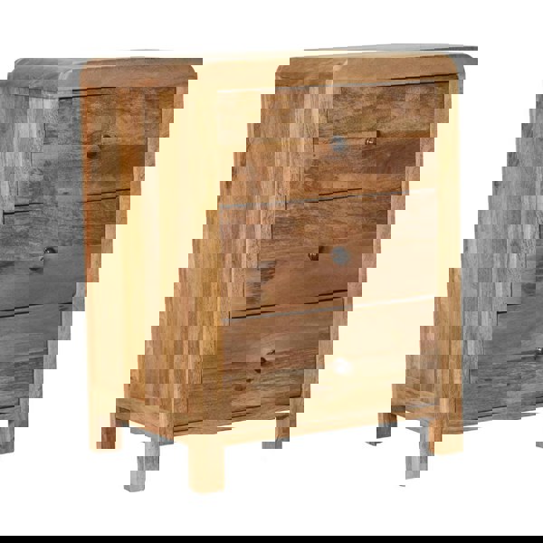 Artisan Furniture Aspen Oak-ish 3 Drawer Bedside