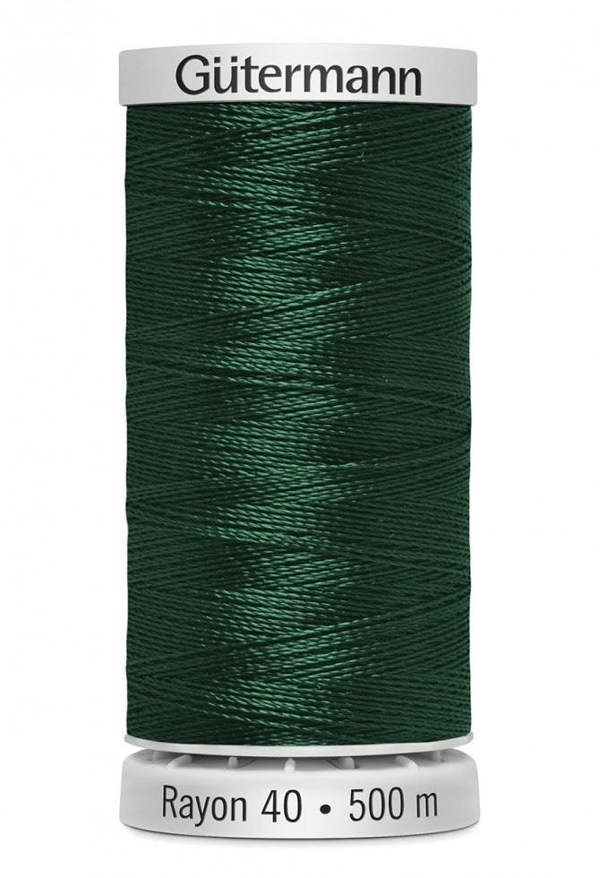 Gutermann No 40 Sulky Rayon Embroidery Thread 500m Rayon Thread Suitable For Embroidery