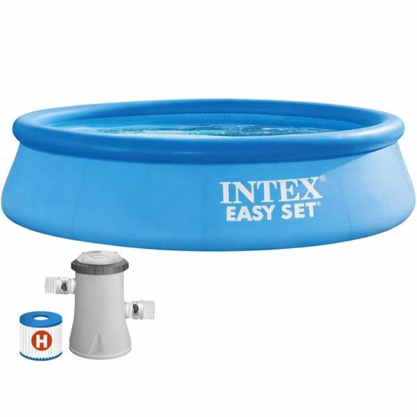 smartbies 10ft x 30in Easy Set Pool with Filter Pump | Above Ground Swimming Pool