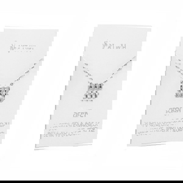 Say It With Angel Number Necklace - Silver 333