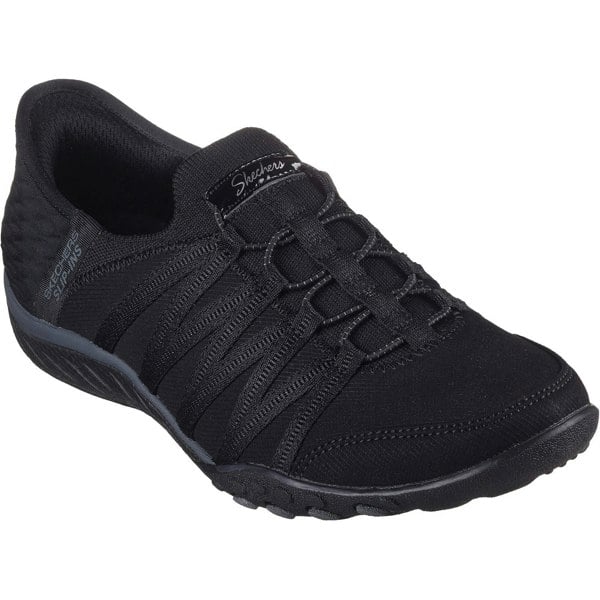 Skechers Breathe-Easy - Roll-With-Me Women's Trainers in Black