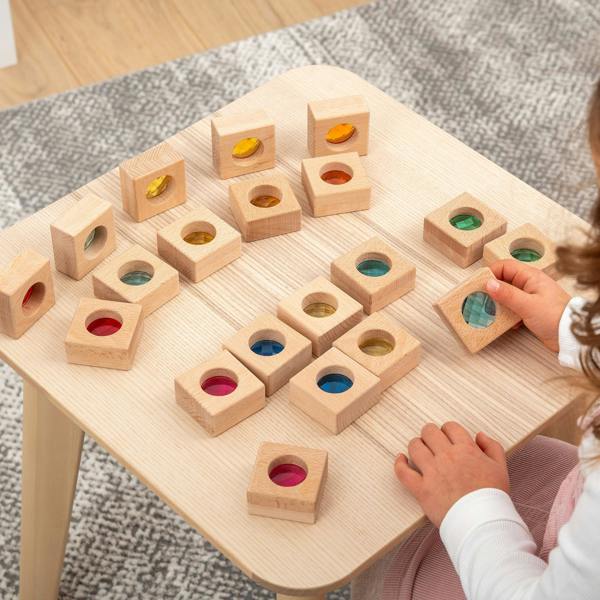tickit Wooden Kaleidoscope Blocks