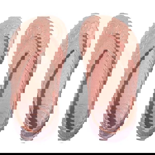 Fit Flop Childrens/Kids Iridescent iQushion Flip Flops - Pink - 