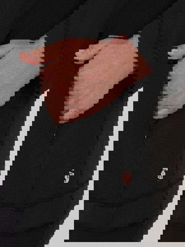 PennyPlain Athleisure Contour Ease Zipper Jacket - Charcoal