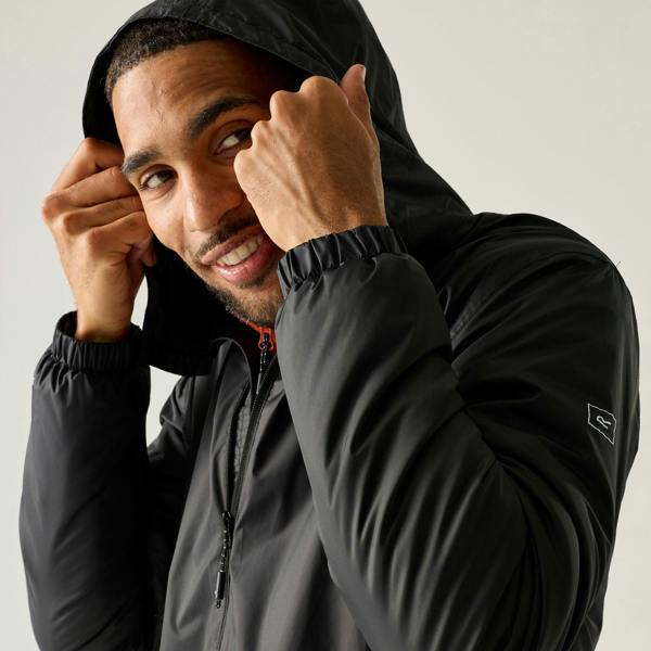 Regatta Mens Kybre Fleece Lined Jacket - Ash