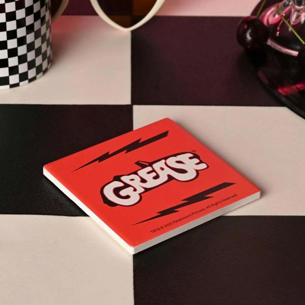Widdop & Co Fandomania Grease Lightning Coaster Red
