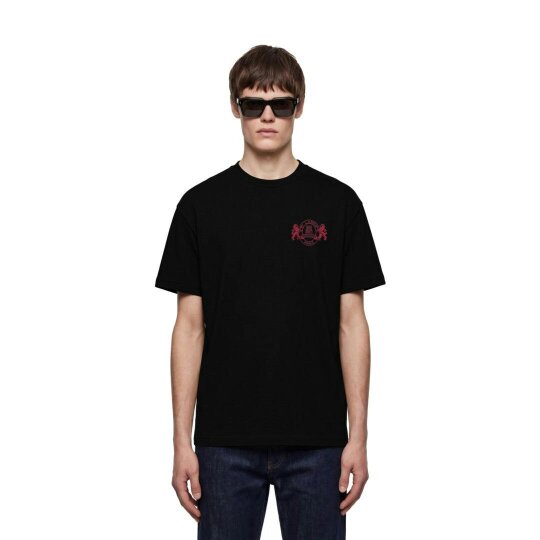 By Lanvin Paris Shield Logo Black T-Shirt