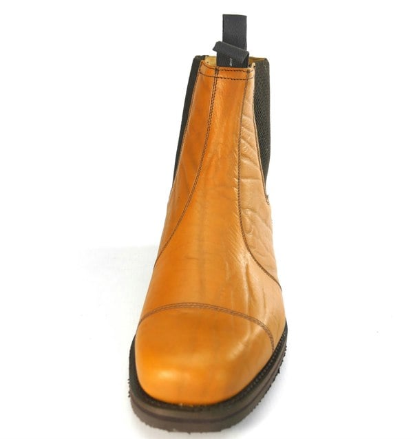 Charles Horrel England CH2002 Welted Cap Tan Mustang Chelsea Dealer Boots