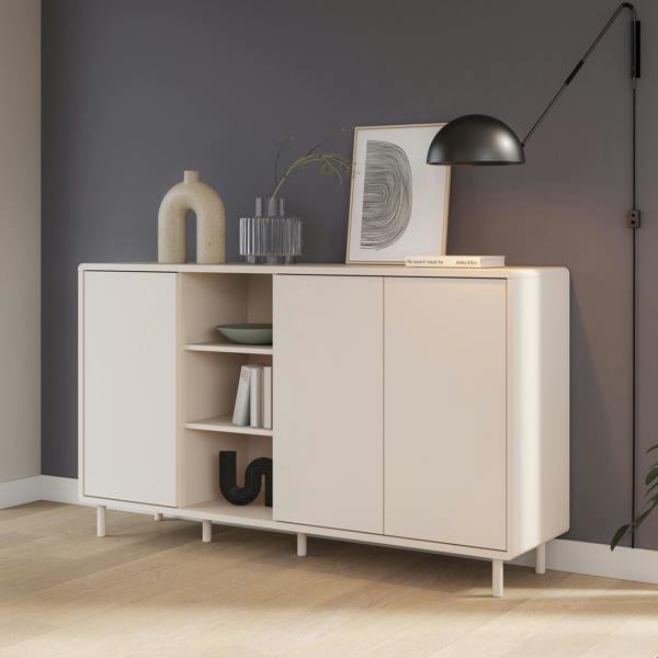 Furniture To Go Playly 3 Door Sideboard in Sand