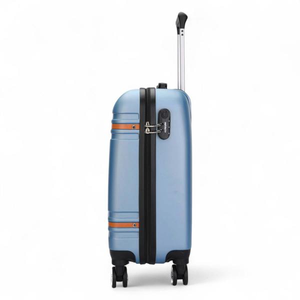 Infinity Luggage Hard Shell Cabin 36 x 22 x 56 cm ABS Suitcase Suitable for Easyjet, Ryanair, Wizzair