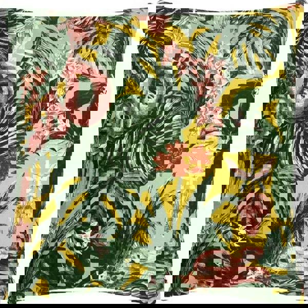 Furn Medinilla Square Outdoor Cushion Cover - Mustard Yellow