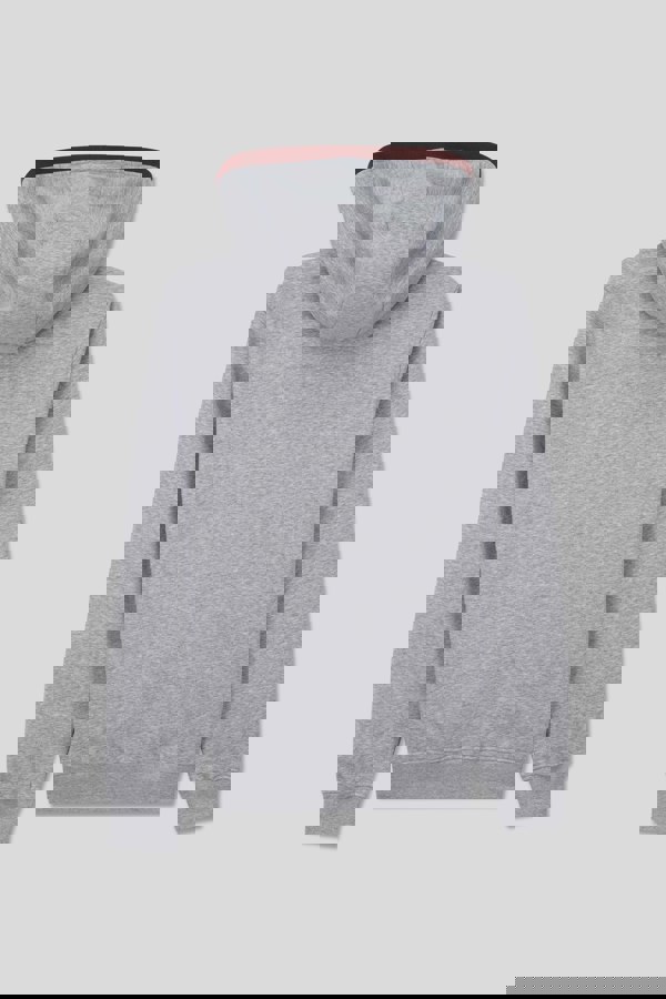 ENORSIA Men's Contrast Piping Detail Zip Front Hoodie