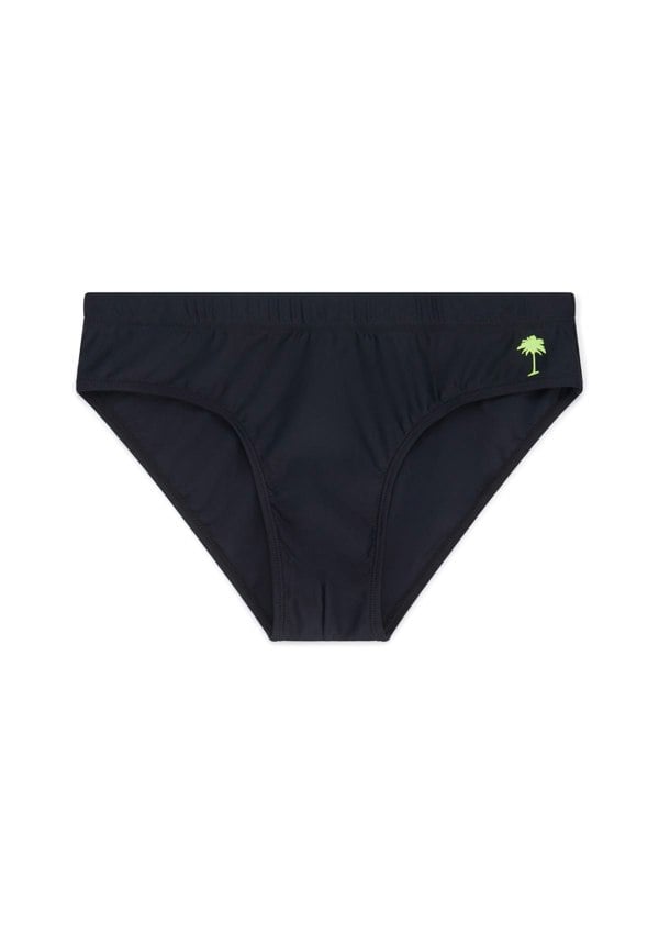 BOARDIES Black / Neon Swim Brief