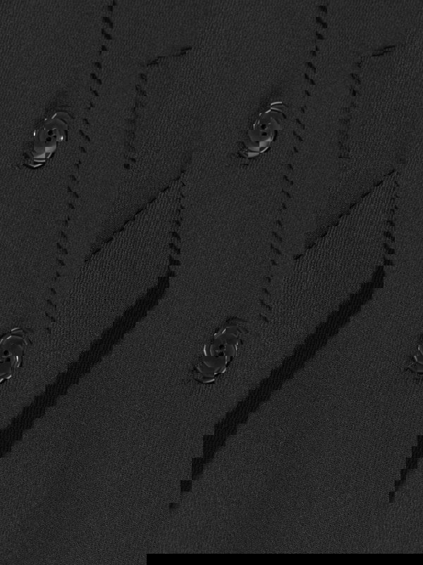 MM6 Maison Margiela Kids Wool Back Logo Coat