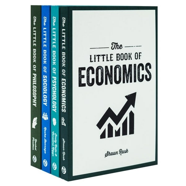 The Little Book of Philosophy, Sociology, Economics & Psychology 4 Book Set 