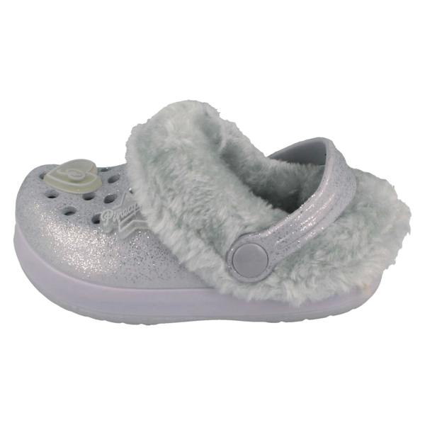 Pineapple Girls Pineapple Clogs With Faux Fur Lining H2694