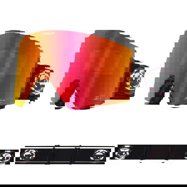 Dragon RVX MAG OTG - Old Skool with Lumalens Red Ionized & Lumalens Light Rose Lens